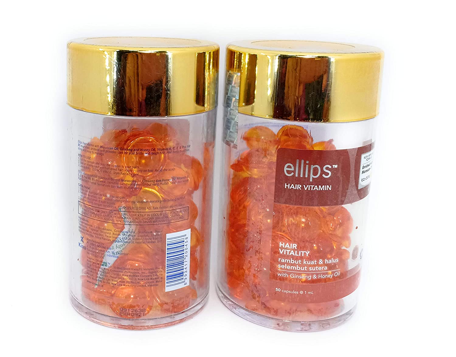 Ellips Hair Vitality Capsules 50 Ginseng & Honey Oil - Bali Fresh Australia