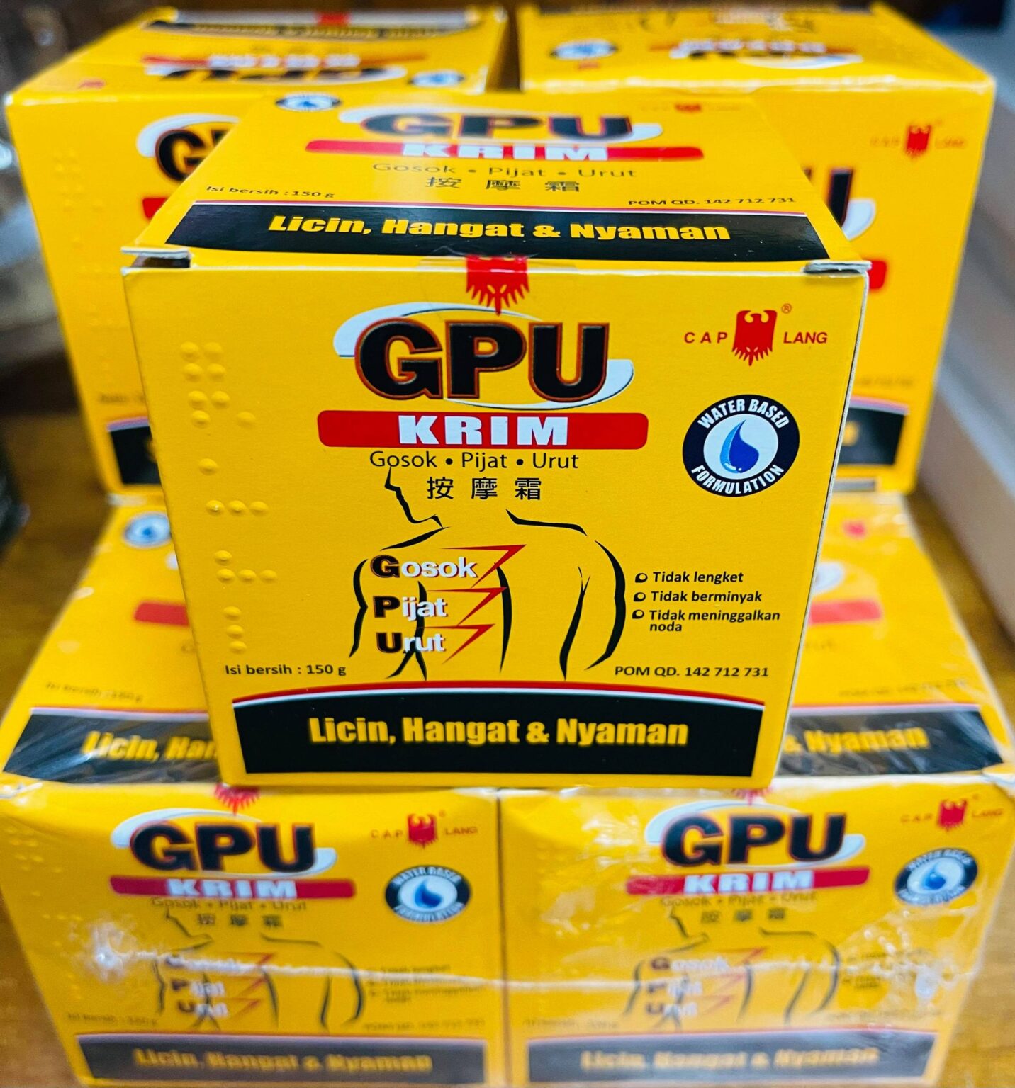 GPU Cream 150 grams Cap Lang Eagle Brand - Bali Fresh Australia