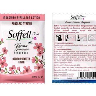 Soffell Mosquito Repellent Lotion Sachets - Korean Summer