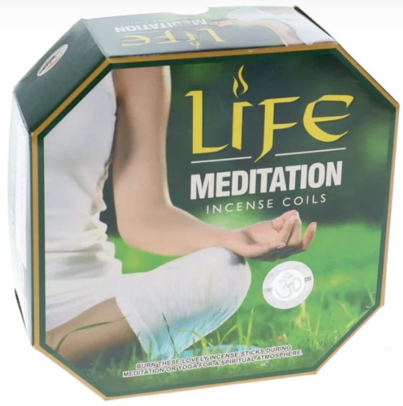 Darshan Life Meditation Incense Coils