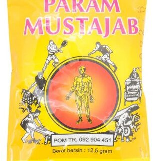 Traditional Herbal Body Rub - Air Mancur Param Mustajab